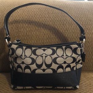 Black Coach Mini Purse